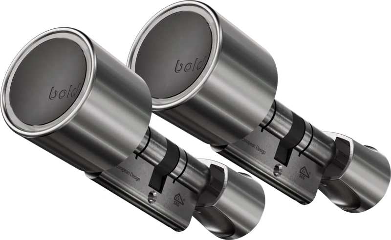 Bold Elite Smart Lock SX45 Zilver Duo Pack