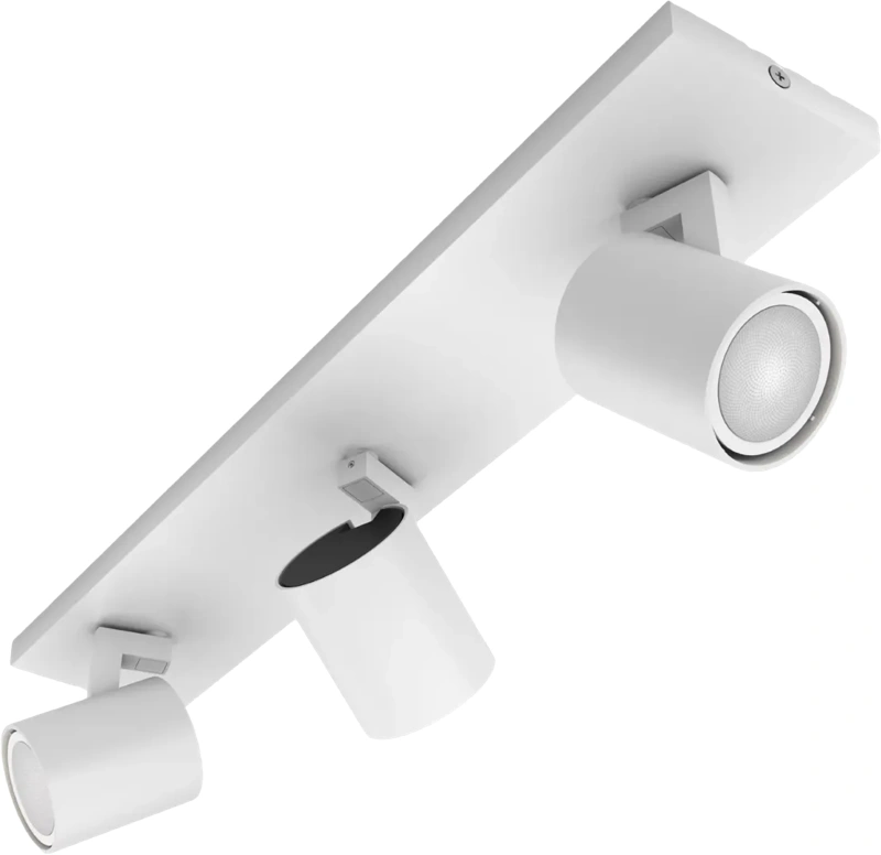 Philips Hue Runner opbouwspot White Ambiance - 3 Spots - Wit + Dimmer
