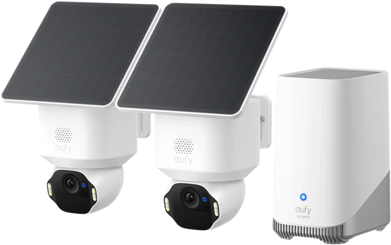 Eufy SoloCam E42 Duo Pack + HomeBase 3