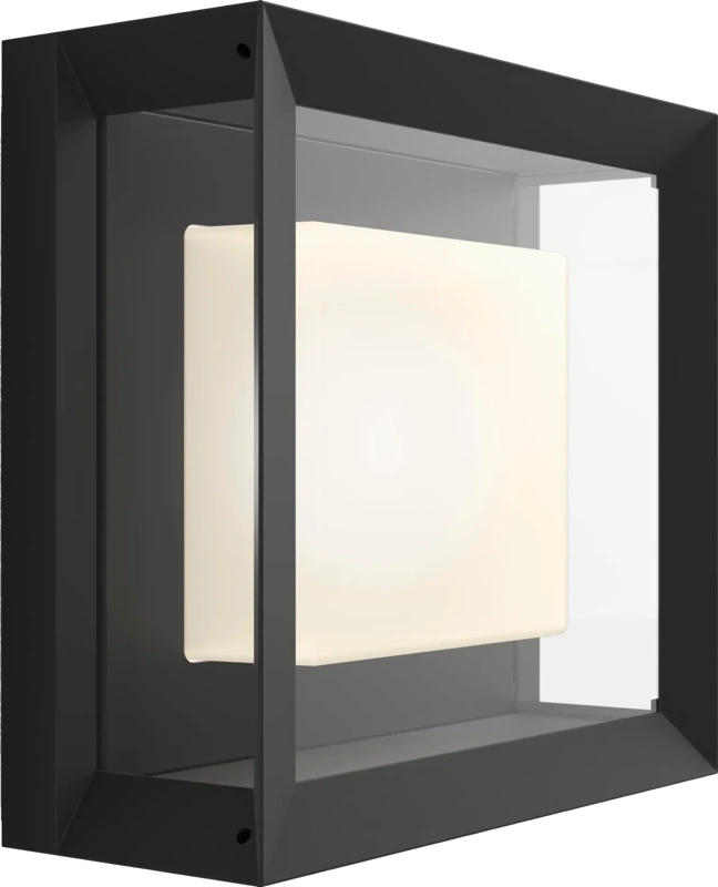 Philips Hue Econic muurlamp White and Color Zwart modern