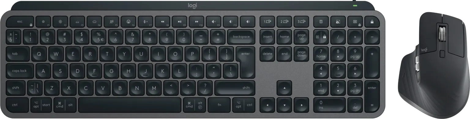 Logitech MX Keys S Grafiet Qwerty + Logitech MX Master 3S Grafiet