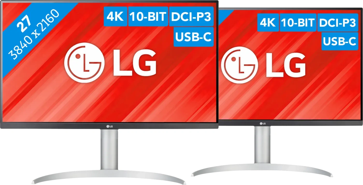 LG 27UP850N-W Duo pack