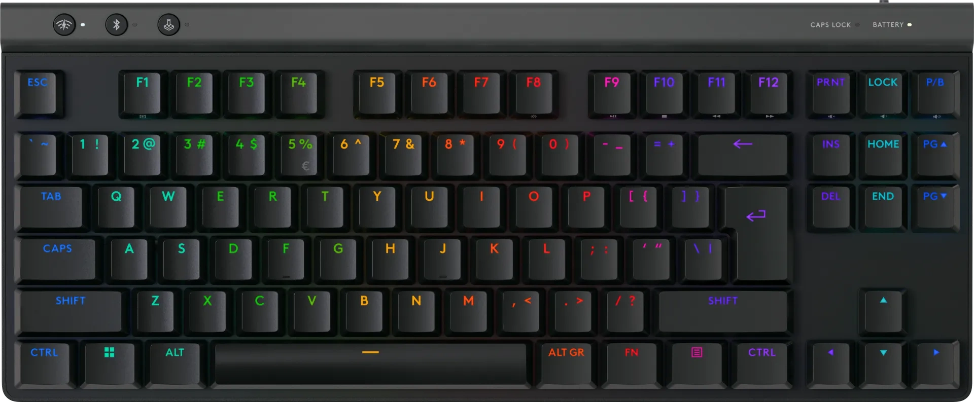 Logitech G515 TKL Lightspeed Gaming Toetsenbord Qwerty Zwart