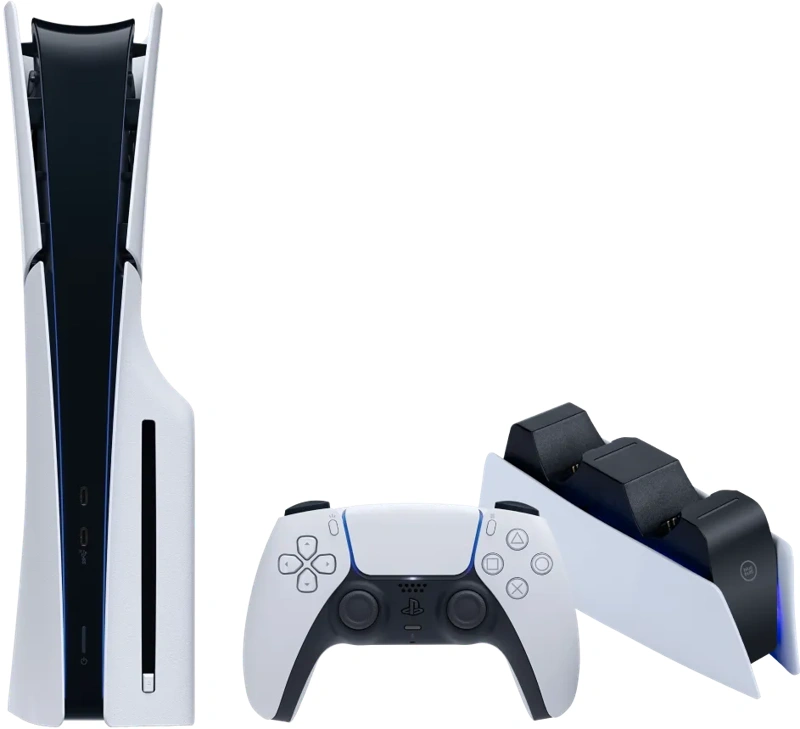 PlayStation 5 Slim Disc Edition + Oplaadstation