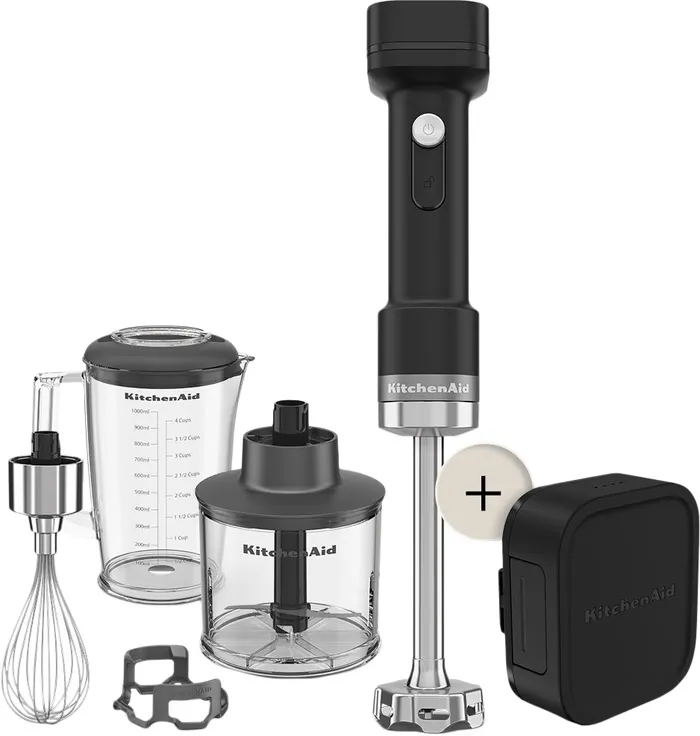 KitchenAid Go Draadloze Staafmixer 5KHBRV75BM