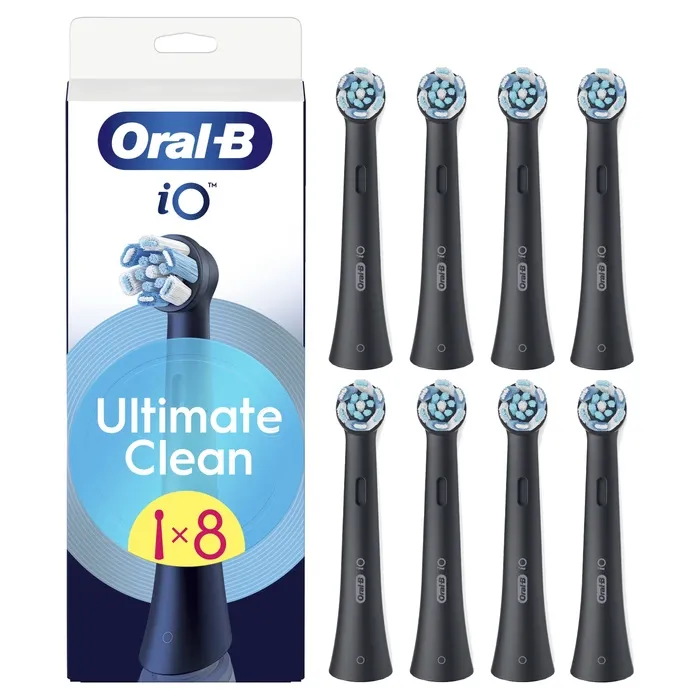 Oral-B iO Ultimate Clean Zwart (8 stuks)
