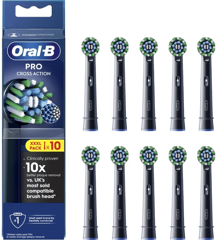 Oral-B Pro Cross Action Zwart (10 stuks)