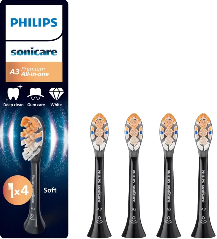 Philips Sonicare Premium All-in-One HX9094/88 Zwart (4 stuks)