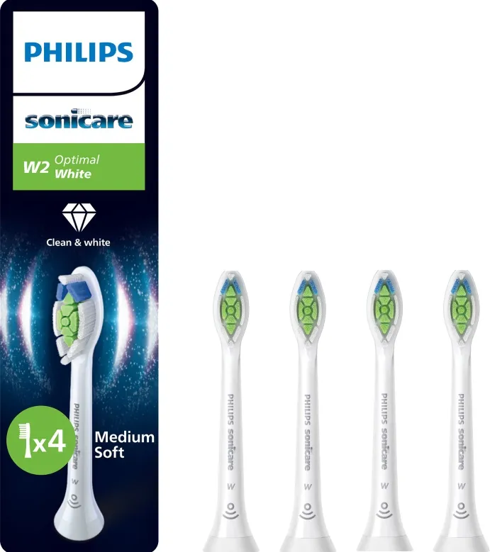 Philips Sonicare Optimal White HX6064/87 Wit (4 stuks)