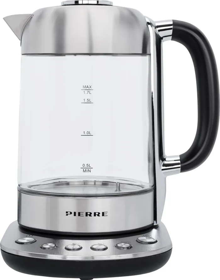Pierre Waterkoker PWK7000 Glas met instelbare temperatuur