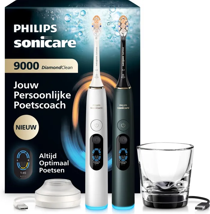 Philips Sonicare Series 9000 HX9216/89 Duopack