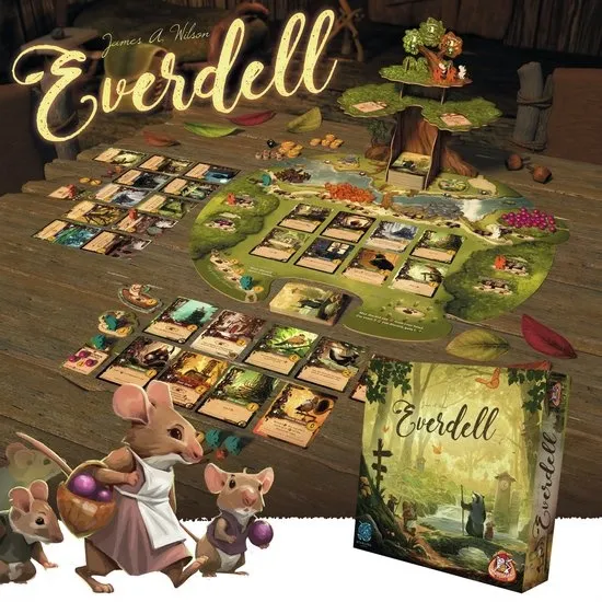 White Goblin Games - Everdell - familiespel - 1 tot 4 spelers - 60 minuten - Vanaf 10 jaar