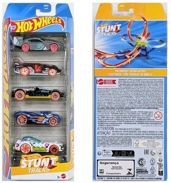 Hot Wheels Diecast 5 pak autoset