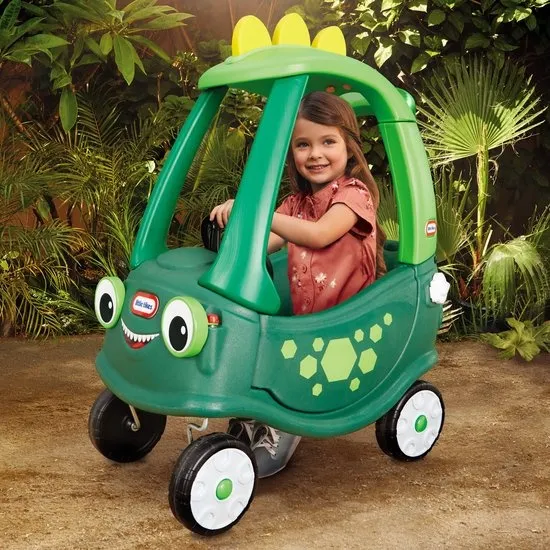 Little Tikes Cozy Coupe Dino Loopauto - Groen