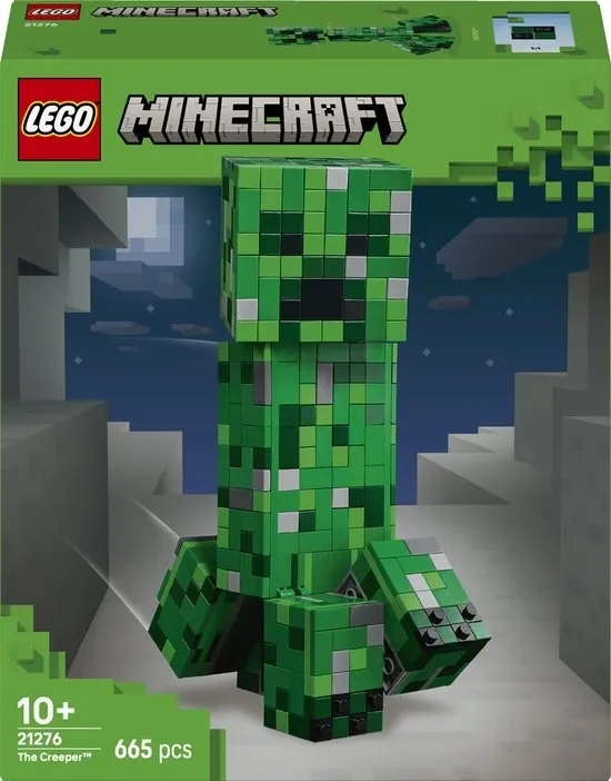 LEGO Minecraft De Creeper Actiefiguur Bouwpakket - 21276