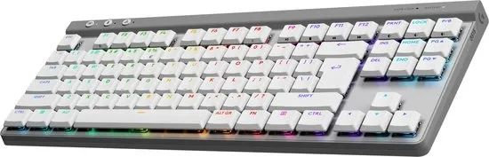 Logitech G515 Lightspeed TKL - Draadloos Gaming Toetsenbord - RGB - Qwerty US - Wit