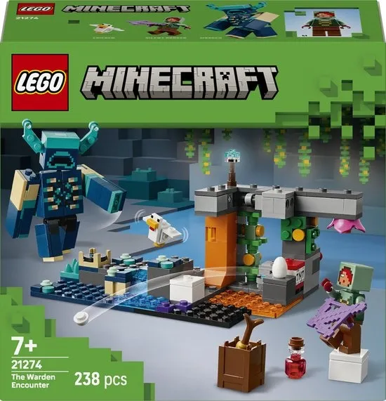 LEGO® Minecraft® De Ontmoeting met de Opzichter - 21274