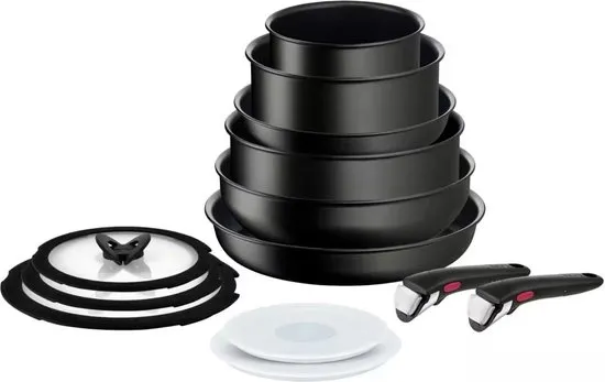 Tefal Ingenio Unlimited - Pannenset - 13-delig - Inductie - Stapelbaar - Afneembare Handgreep - Ruimtebesparend