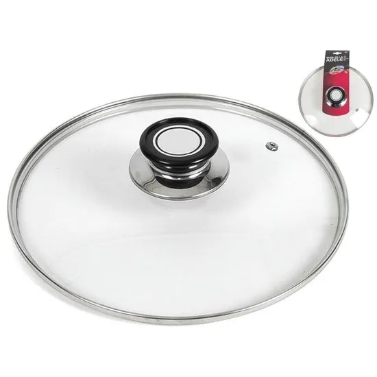 Pannendeksel - voor pannen van D29,5 cm - universeel - glas