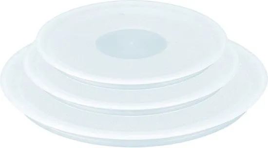 Tefal Ingenio Kunststof Pandeksels - 3-delige Set - Ø 16/18/20 cm - Stapelbaar - Geschikt voor Bewaren