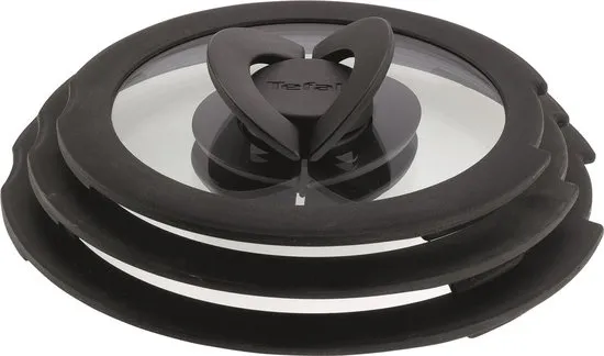 Tefal Ingenio Glazen Deksel - 3-delige Set - Ø 16/18/20 cm - Stapelbaar - Geschikt voor Ingenio Pannen