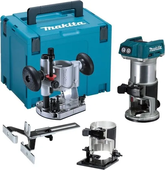 Makita DRT50ZJX2 Accu Boven- en Kantenfrees 18V Basic Body in Mbox