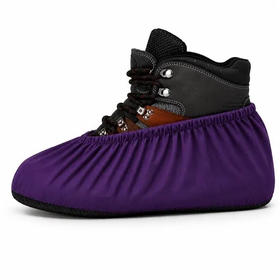 Scovvii Premium Overschoenen | Maat 42 - 47 | Paars | Antislip | Wasbaar | Duurzaam | Sterk