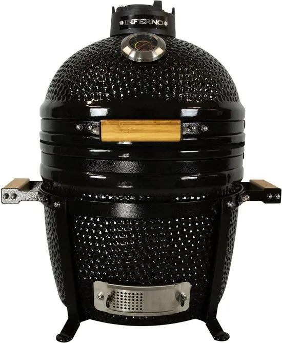 Inferno Compact Kamado Barbecue - Grilloppervlakte 34cm / 13inch - Zwart