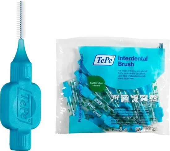 TePe Interdentale Ragers Original Blauw ISO maat 3 – 0,6 mm (20 stuks)