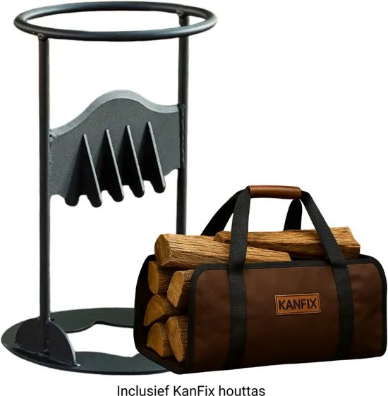 KanFix Handmatige Houtklover - Houtsplijter - Houtkliever - Kloofwig - Kloofmachine - Openhaard Gereedschap - Kliever
