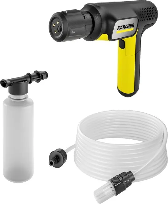 Kärcher OC Handheld Compact mobiele reiniger - Draadloos - Accu looptijd 30 minuten - 4-in-1 Spuitlans - Geschikt voor oa. fietsen - mountainbikes - tenten - kampeeruitrusting - kinderwagens - tuinset - speelgoed - bloembakken en Outdoor
