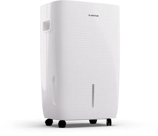 Klarstein luchtontvochtiger elektrisch tot 65 m², slimme luchtontvochtiger voor woning, badkamer & kelder, stille luchtontvochtiger, elektrische ontvochtiger met wifi IoT app, bouwdroger met 60 l capaciteit. - 60L - voor Keuken voor Slaapkamer