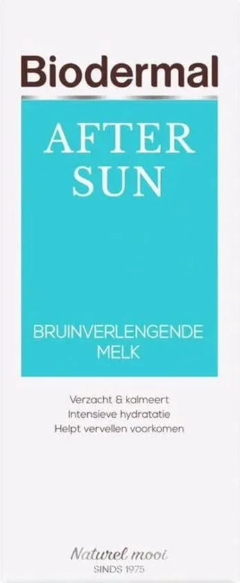Biodermal Aftersun Bruinverlengende melk - aftersun met kalm