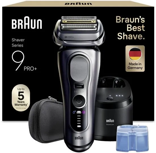 Braun Series 9 PRO+ 9667CC - Elektrisch Scheerapparaat met Trimmer - Ultradunne Precisiescheerbladen - Pro SensoAdapt - SmartCare Center