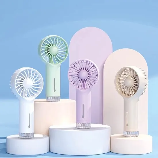 Handventilator – Wit - Mist – Nano Mist – Spray - Fan - Oplaadbaar - 14500 mAh - 3 Standen - Ventilator - Usb Oplaadbaar