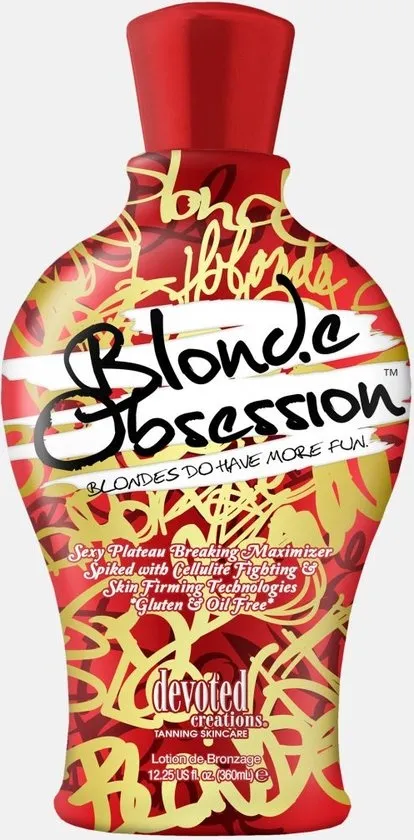Devoted Creations Blonde Obsession Zonnebankcrème - Zonder bronzers - 360 ml