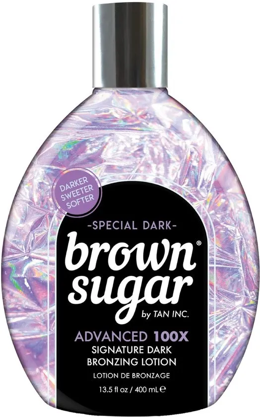 BROWN SUGAR SPECIAL DARK Zonnebankcreme ADVANCED 100X DARK BRONZER - 400 ml