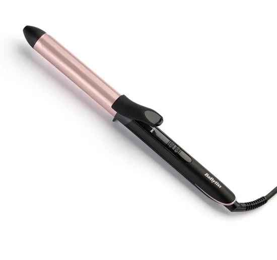 BaByliss Rose-Quartz 25mm krultang C451E - 6 temperatuurinstellingen - Extra lange cilinder met quartz-keramische coating