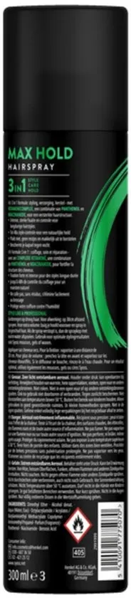 Syoss Max Hold Haarspray - 300 ml