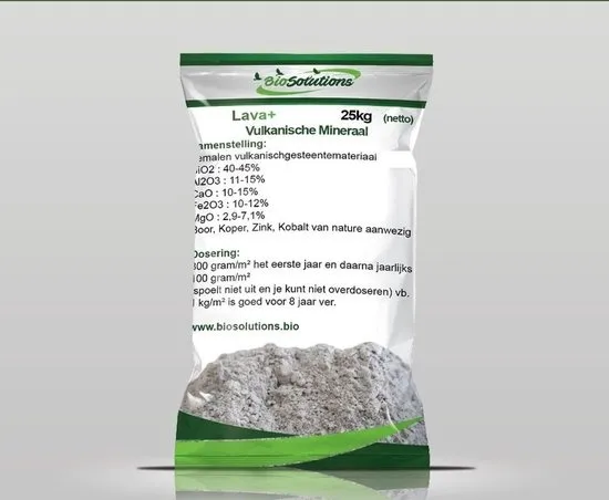 Lavameel - 25 kg - Bodemverbeteraar - Grondverbeteraar - Lava Meel - Bevat alle 60 mineralen