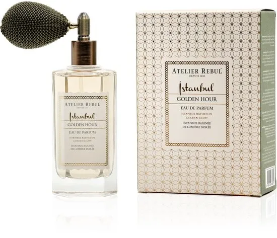 Atelier Rebul Istanbul Golden Hour - Eau de Parfum (50ml) - Oriëntaalse & Gourmand Geur - Unisex Parfum voor Man & Vrouw