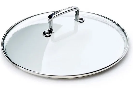 Le Creuset - glazen deksel voor Les Forgées pannen van 24cm -Glas - Ø 24 cm