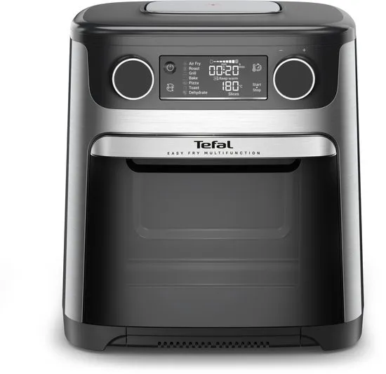 Tefal Easy Fry Multifunction FW556D - Airfryer & Oven 15L - 2000W - 9 Programma's - Rotisserie - RVS