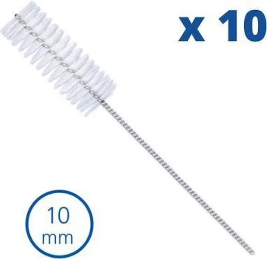 Lactona Interdentaal Ragers - X-Large 10mm - Transparant - 2 gripzak x 5 stuks - Voordeelpakket