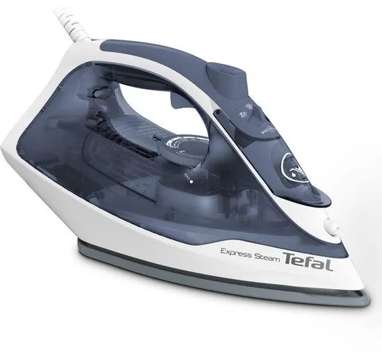 Tefal Express Steam FV2837 - Stoomstrijkijzer - 165 g/min Stoomboost - Anti-Kalk - Snel Opwarmen - 2400W