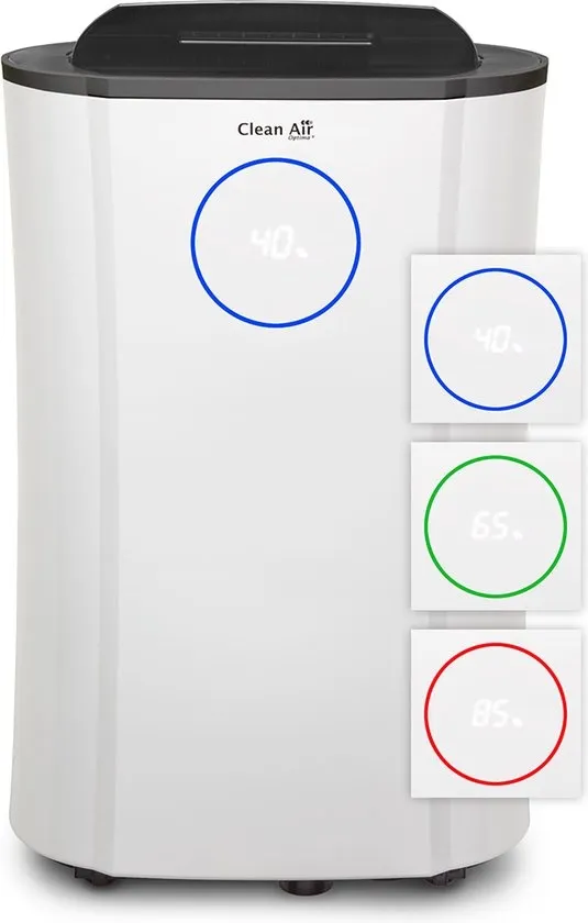 Clean Air Optima® CA-707 - 2-in-1 Luchtontvochtiger & Luchtreiniger - 20 liter/dag - Automatische ontvochtiging - 5 voudige filtertechnologie - Bijzonder geluidsarm