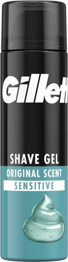 Gillette Gevoelige Huid Scheergel Basic 200 ml
