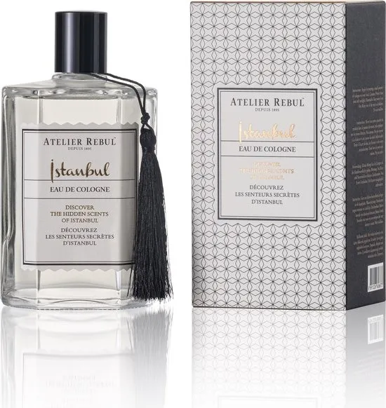 Atelier Rebul Istanbul - Eau de Cologne (250ml) - Houtige & Kruidige Geur - Unisex voor Man & Vrouw