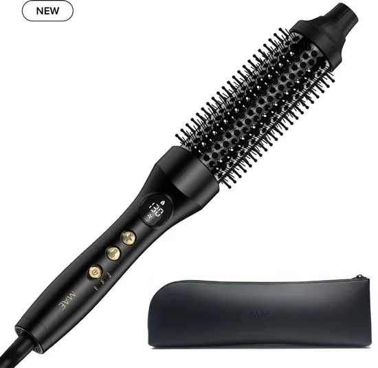 MAE® Thermal Brush - Keramische Warmteborstel - Fohnborstel - Airflow & Plasma Technologie - Pluisvrij - Krulborstel - Alle Haartypes