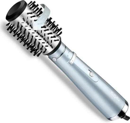 BaByliss Hydro Fusion Fohnborstel AS773E - Roterende krulborstel met 2 draairichtingen - Dubbel Ionisch Systeem - Ø 50mm borstel - 3 temperatuurinstellingen / 2 snelheden [Airstyler]